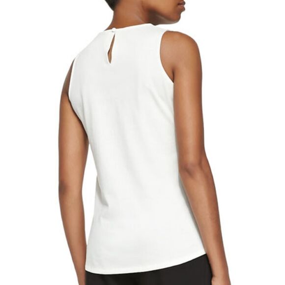 Joan Vass Sequined Sleeveless Shell - Picture 3 of 7